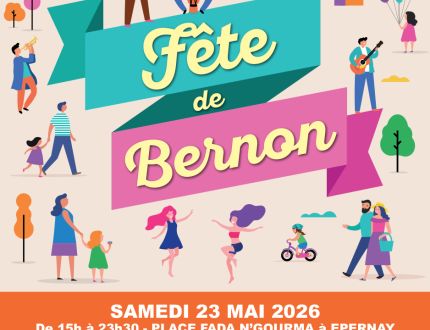 Fête de Bernon Epernay 23 mai 2026
