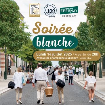 Affiche Soirée blanche 2025