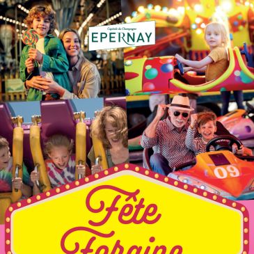 Fête foraine Epernay septembre 2025