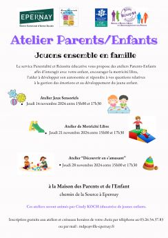 ateliers parents enfants