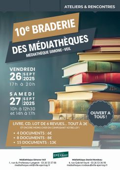 Braderie des médiathèques 2025
