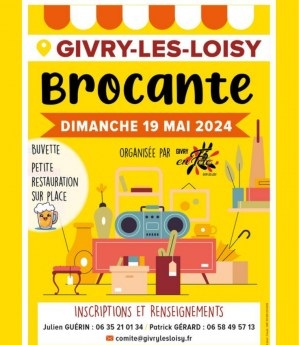 Brocante Givry-les-Loisy