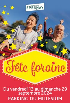 Fête foraine septembre 2024 à Epernay