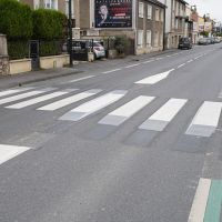 Passage piétons en 3D avenue Foch