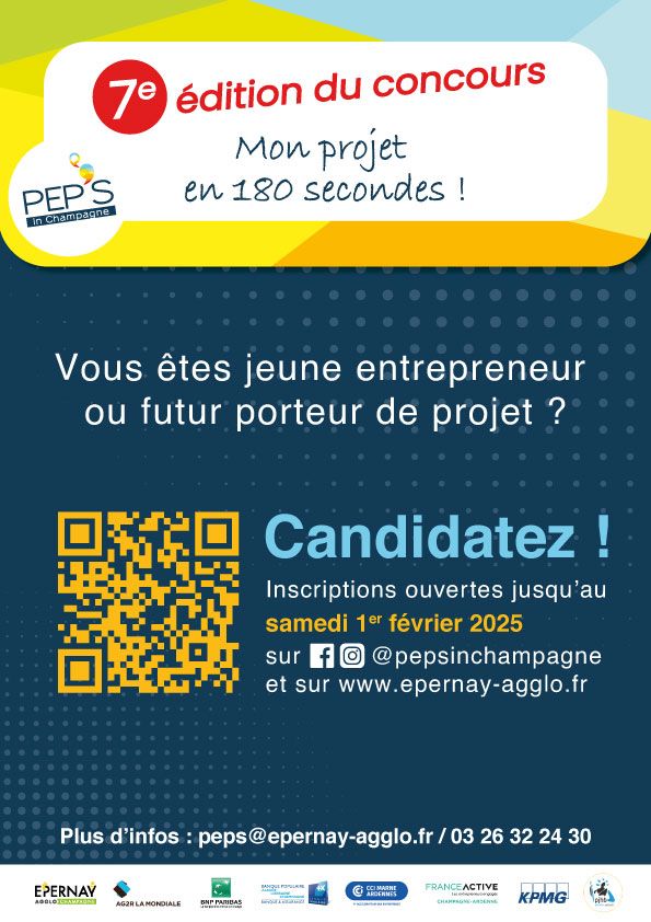 Lancement du concours "Mon projet en 180 secondes" 2025 EpernayAgglo